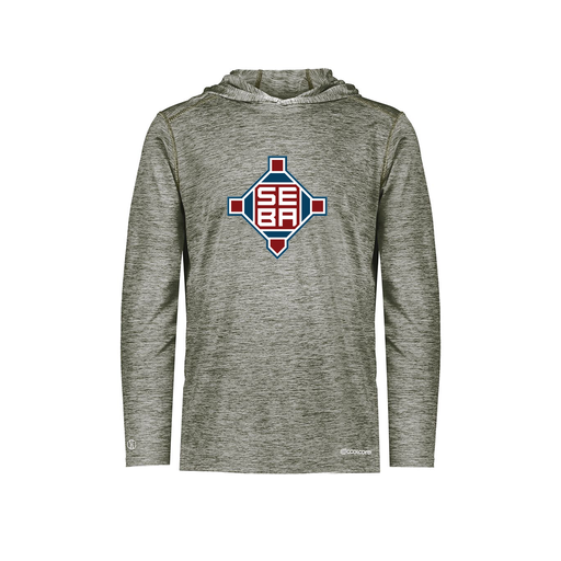 [FOLHCGGY-YS-LOGO2] Decker Youth Charge Hoodie (Youth S, Gray, Logo 2)