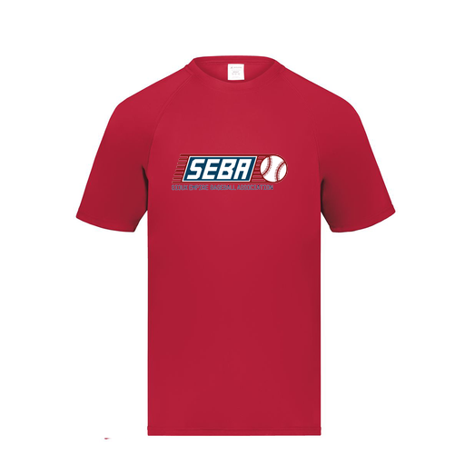 [2790.083.S-LOGO1] Men's Smooth Sport T-Shirt (Adult S, Red, Logo 1)