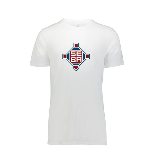 [FTSCUBWH-AS-LOGO2] Decker Men's Tri-Blend T-Shirt - Short Sleeve (Adult S, White, Logo 2)