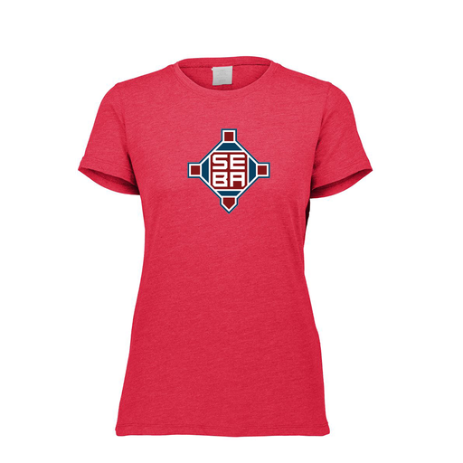 [FTSCUBRD-FAXS-LOGO2] Decker Women's Tri-Blend T-Shirt - Short Sleeve (Female Adult XS, Red, Logo 2)