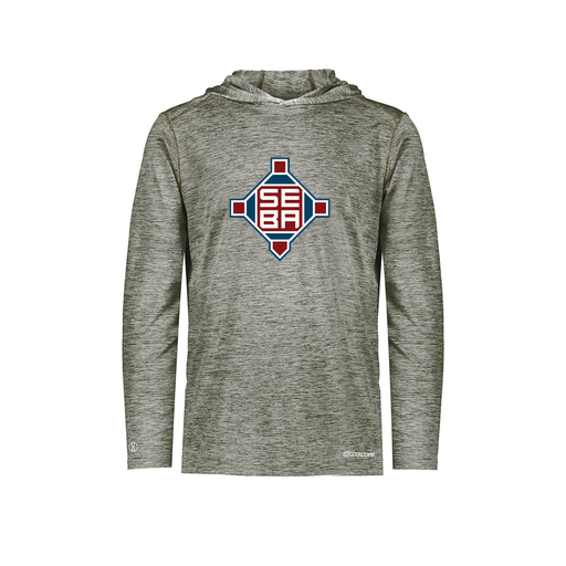 [FOLHCGGY-AS-LOGO2] Decker Men's Charge Hoodie (Adult S, Gray, Logo 2)