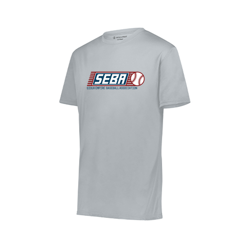 [222818.099.S-LOGO1] Men's Movement Dri Fit Shirt (Adult S, Silver, Logo 1)