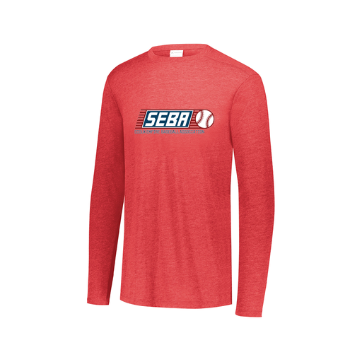 [3075.V96.XS-LOGO1] Men's LS Ultra-blend T-Shirt (Adult XS, Red, Logo 1)