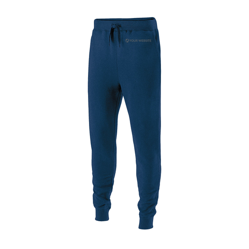 [229648.065.S-LOGO3] Youth 60/40 Fleece Jogger (Youth S, Navy, Logo 3)