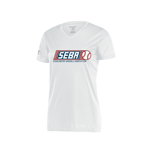 [222820.005.S-LOGO1] Ladies Movement Dri Fit Shirt (Female Adult S, White, Logo 1)