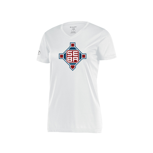 [222820.005.S-LOGO2] Ladies Movement Dri Fit Shirt (Female Adult S, White, Logo 2)