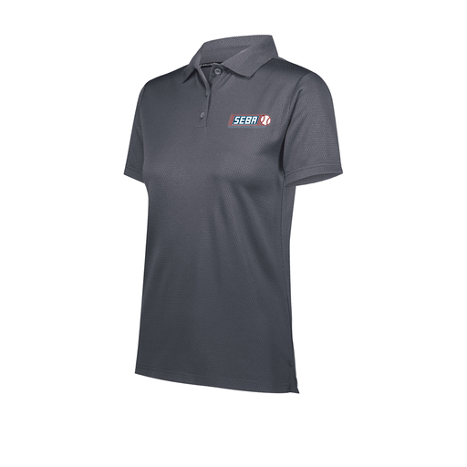 [222768-GRY-FAXS-LOGO1] Ladies Prism Polo (Female Adult XS, Gray, Logo 1)